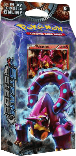 Steam Siege Theme Deck - "Gears of Fire" [Volcanion]