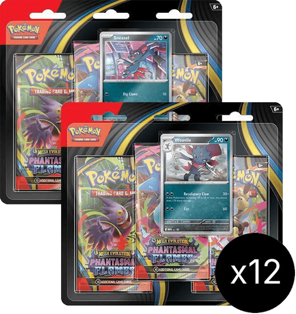 Phantasmal Flames 3-Pack Blister Case