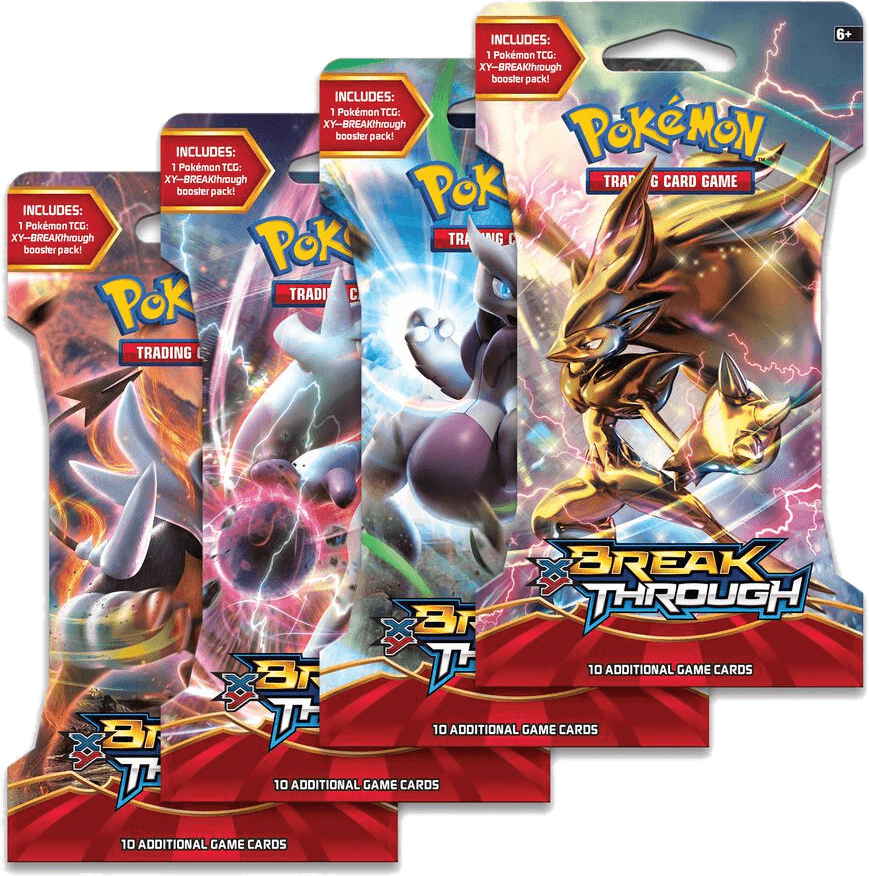 BREAKthrough Sleeved Booster Pack Art Bundle [Set of 4]