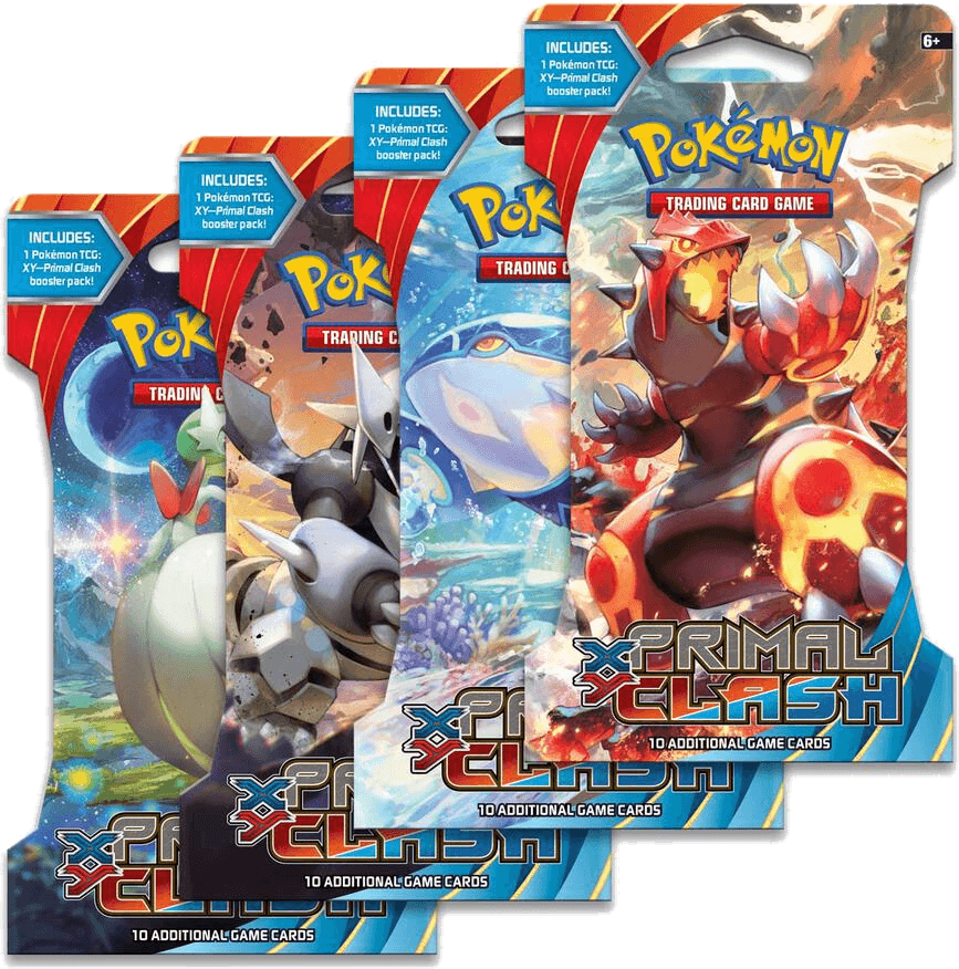 Primal Clash Sleeved Booster Pack Art Bundle [Set of 4]