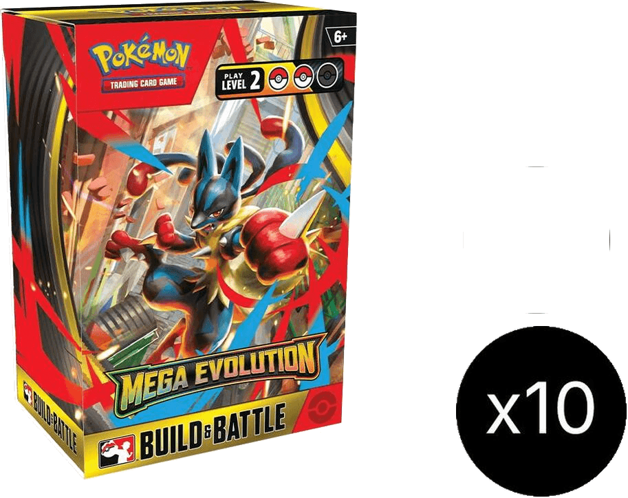 Mega Evolution Build & Battle Box Display