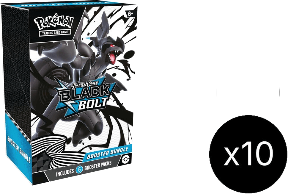 Black Bolt Booster Bundle Display