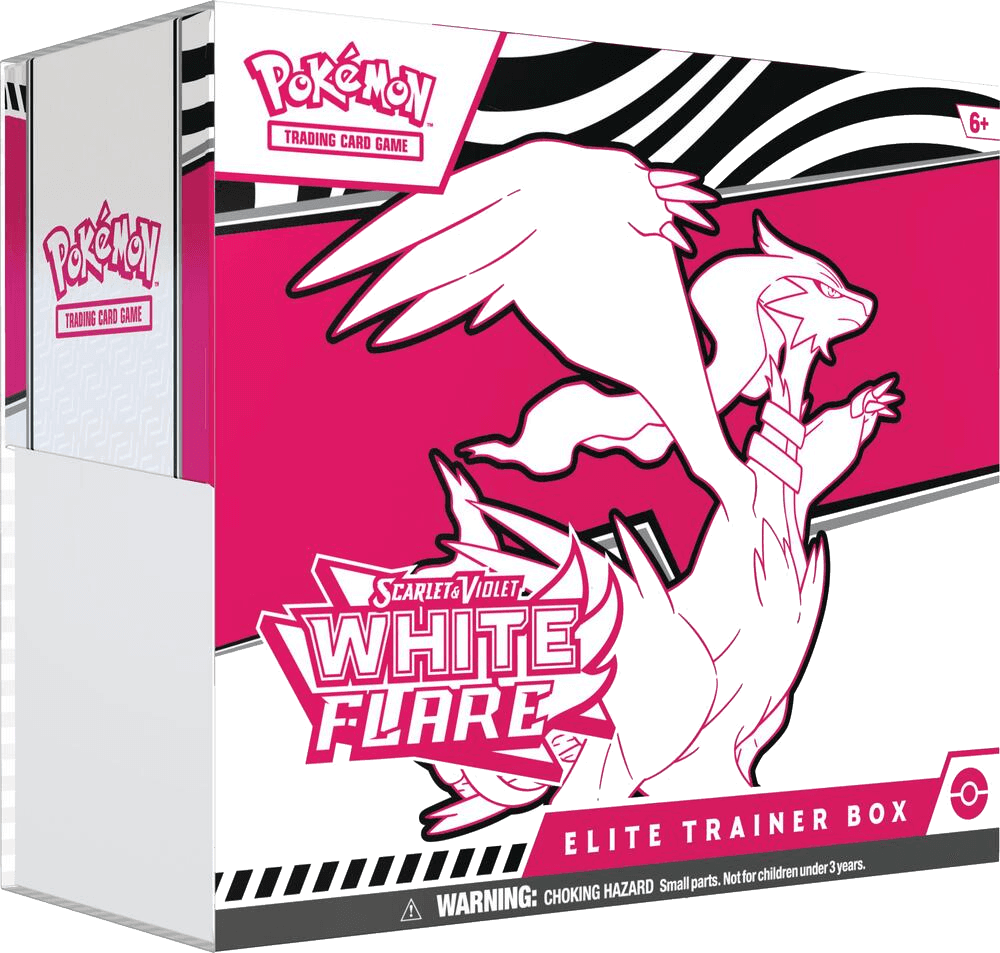 White Flare Elite Trainer Box