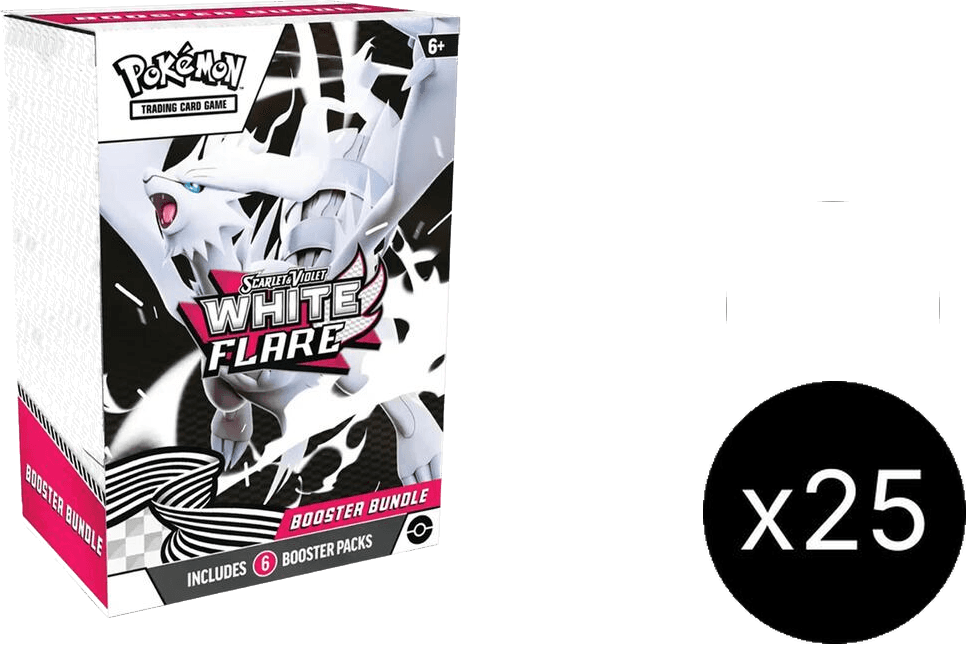 White Flare Booster Bundle Case