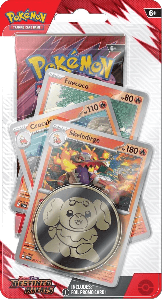 Destined Rivals Premium Checklane Blister [Skeledirge]