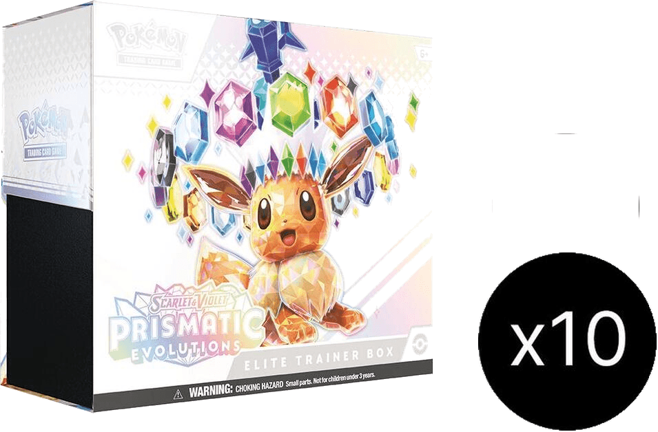 Prismatic Evolutions Elite Trainer Box Case