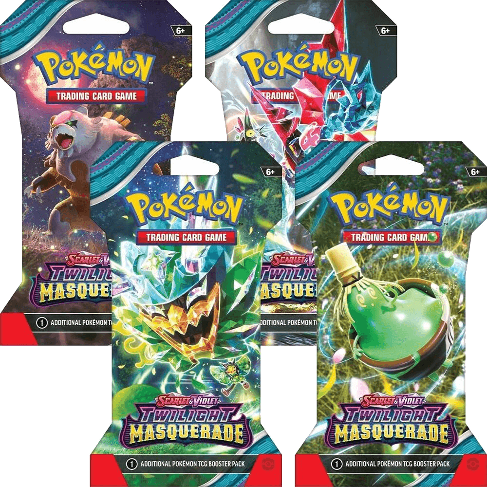 Twilight Masquerade Sleeved Booster Pack Art Bundle [Set of 4]