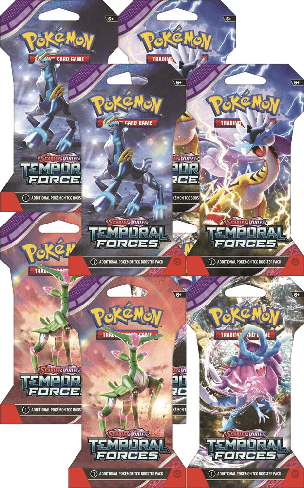 Temporal Forces Sleeved Booster Pack Bundle [Set of 8]