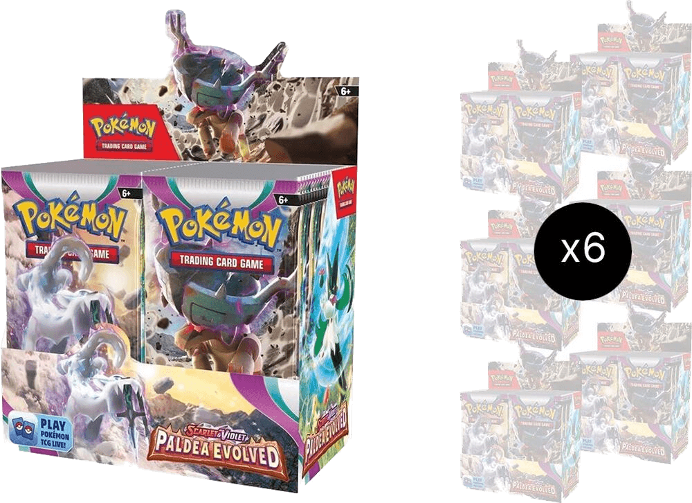 Paldea Evolved Booster Box Case