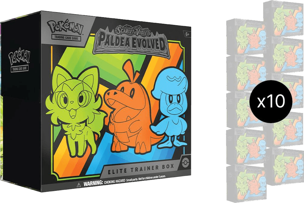 Paldea Evolved Elite Trainer Box Case