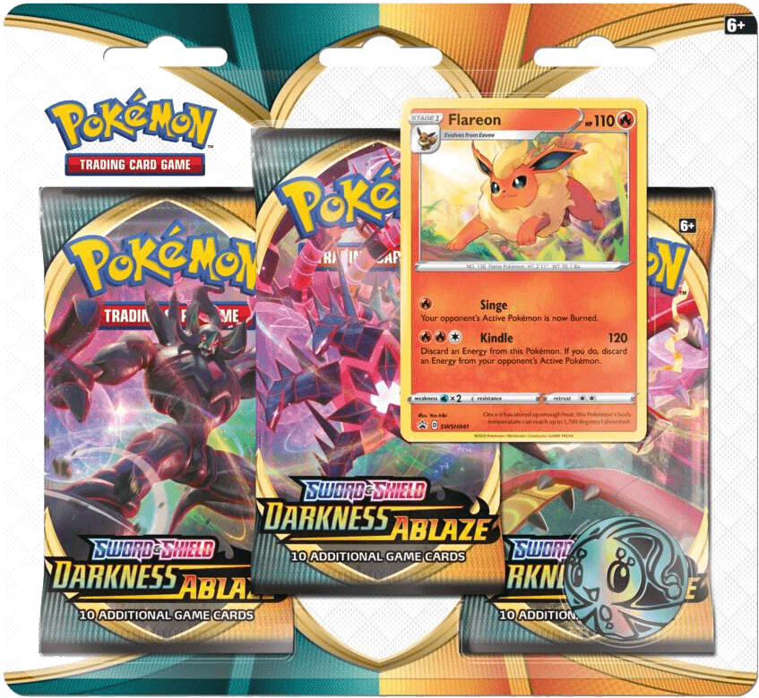 Darkness Ablaze 3 Pack Blister [Flareon]