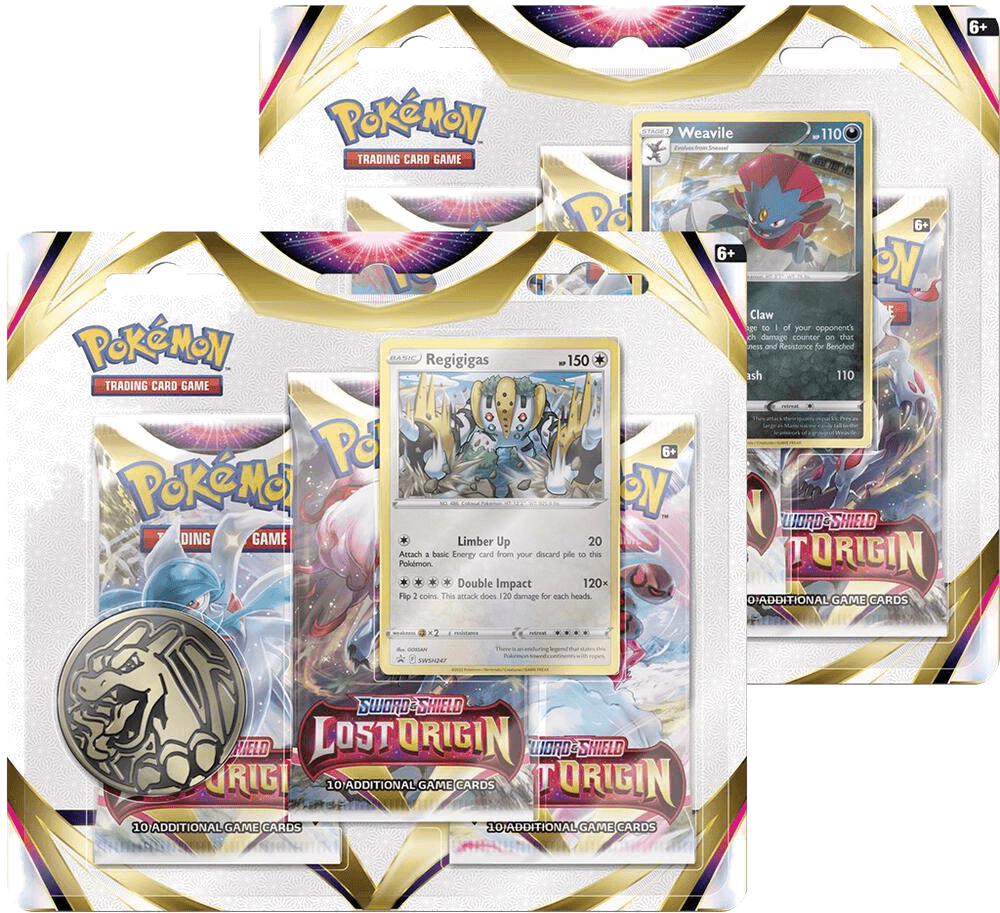 Lost Origin 3 Pack Blister [Set of 2]