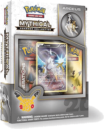 Mythical Pokemon Collection Box [Arceus]
