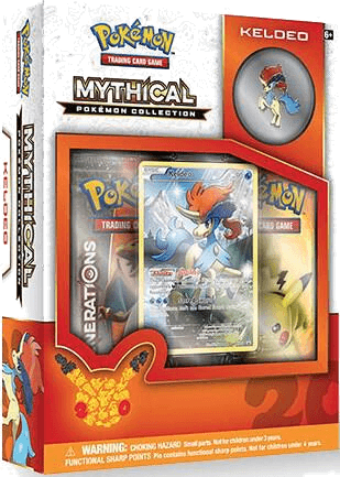 Mythical Pokemon Collection Box [Keldeo]