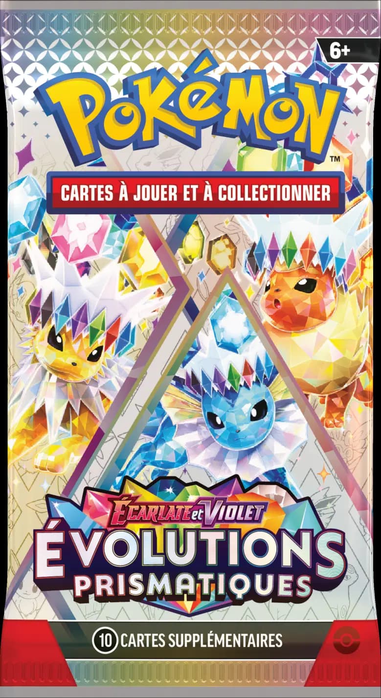 Prismatic Evolutions Booster - Jolteon, Vaporeon & Flareon