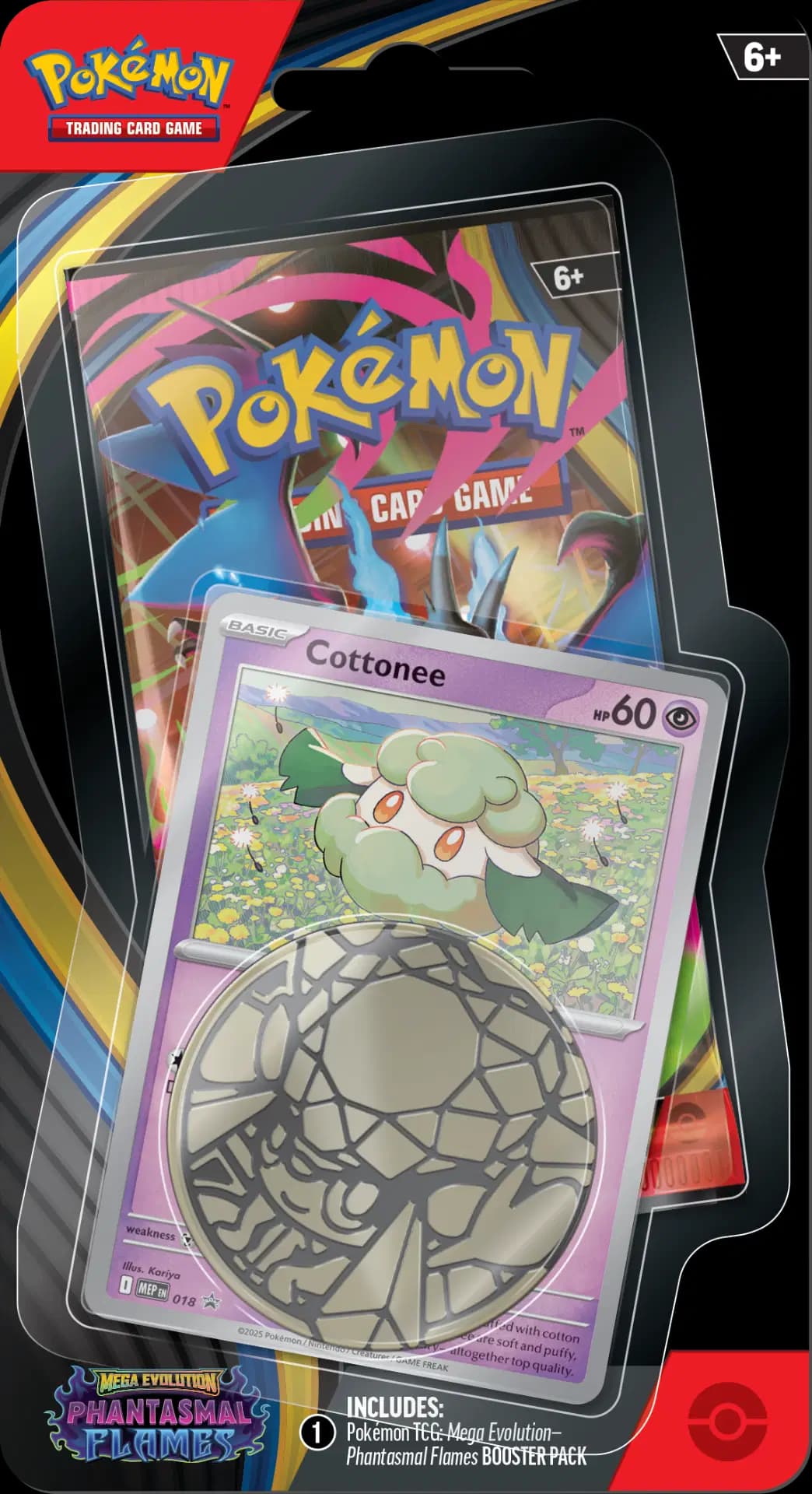 Phantasmal Flames - Cottonee 1-Pack Blister