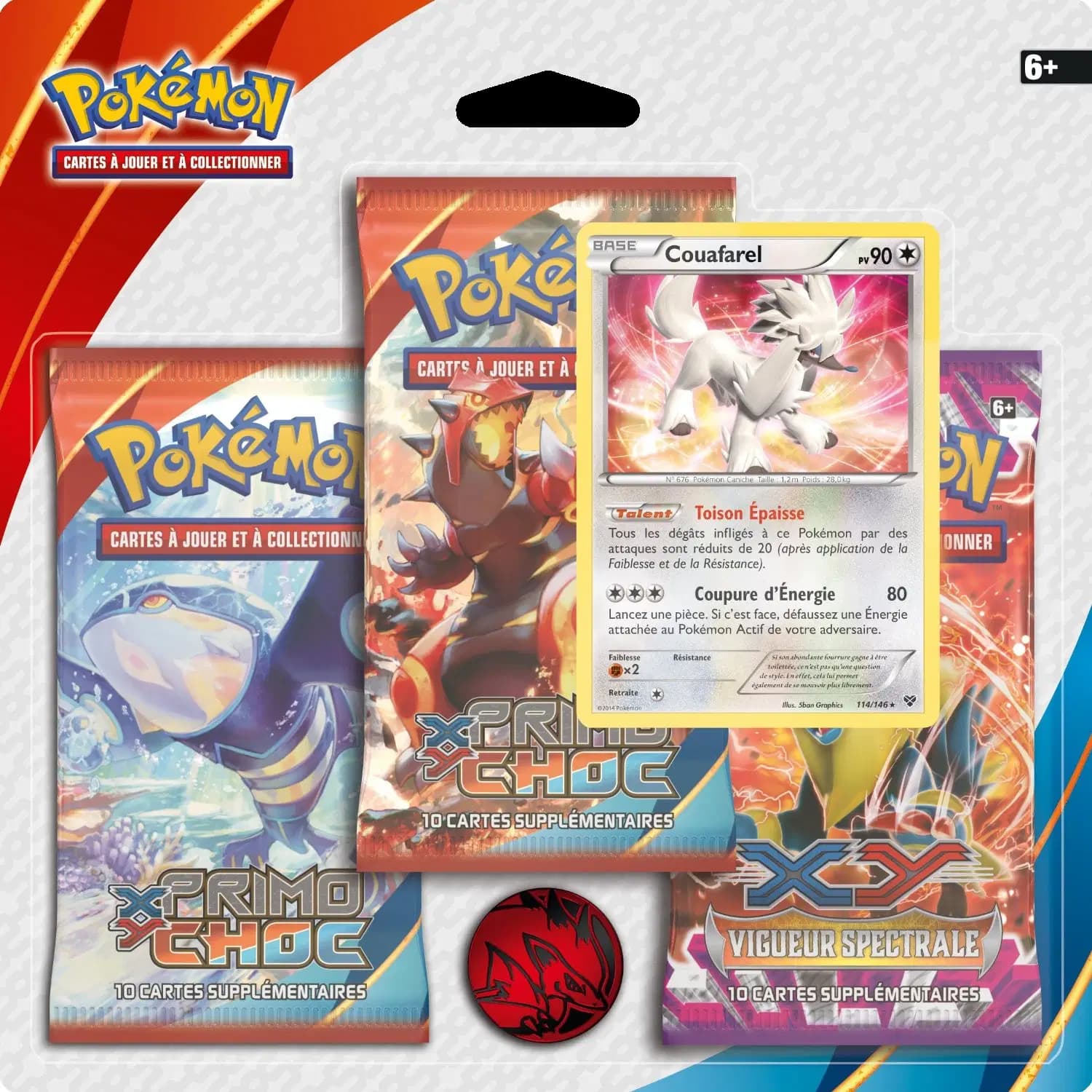 Primal Clash - Three Pack Blister - Furfrou