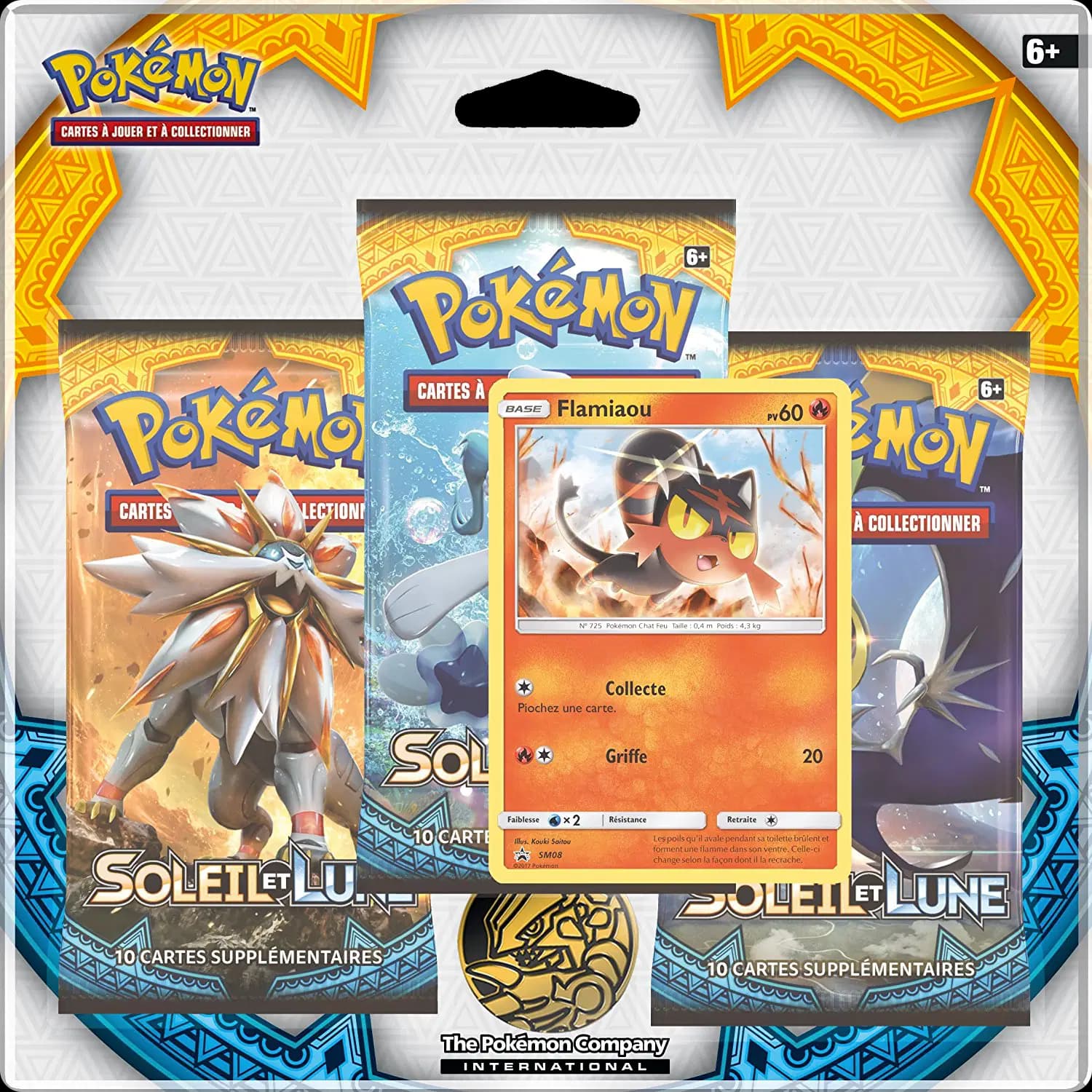 Sun & Moon - Three Pack Blister - Litten
