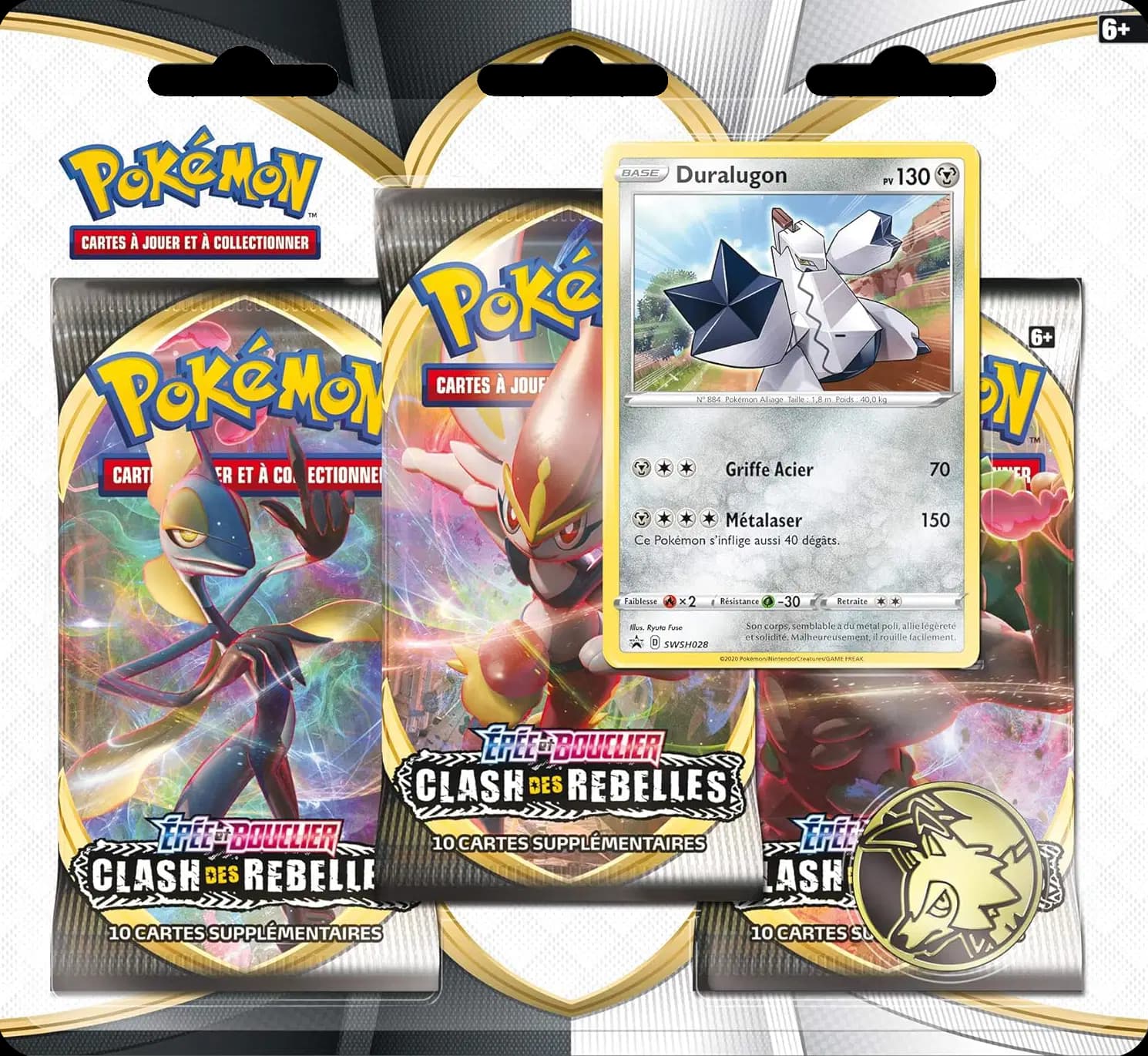 Rebel Clash - Three Pack Blister - Duraludon