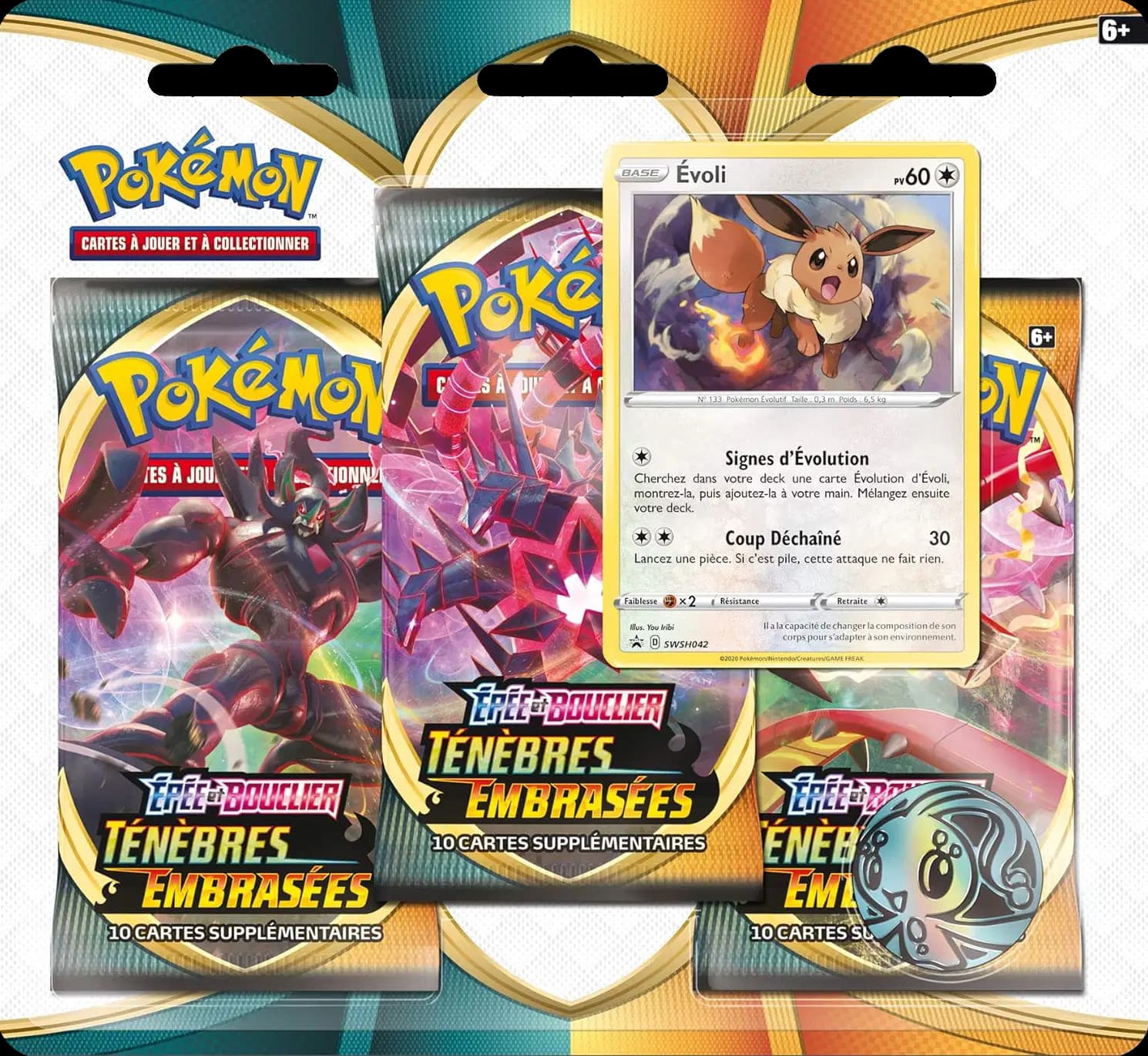 Darkness Ablaze - Three Pack Blister - Eevee