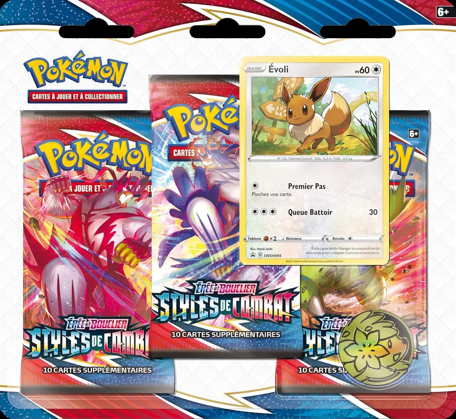 Battle Styles - Three Pack Blister - Eevee