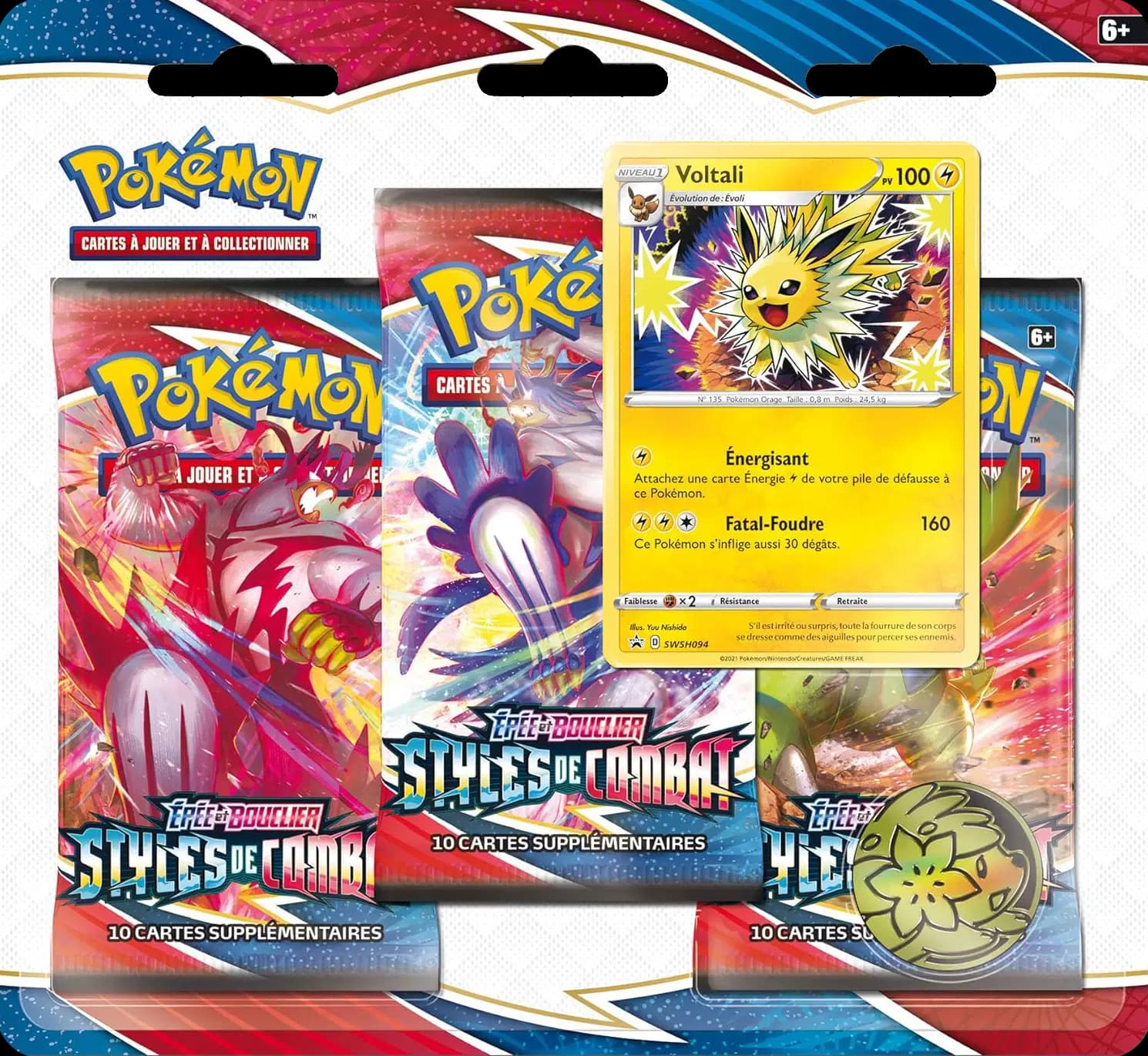 Battle Styles - Three Pack Blister - Jolteon