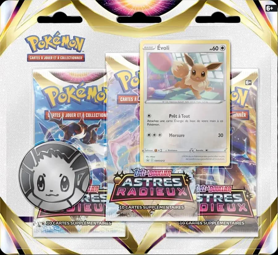 Astral Radiance - Three Pack Blister - Eevee