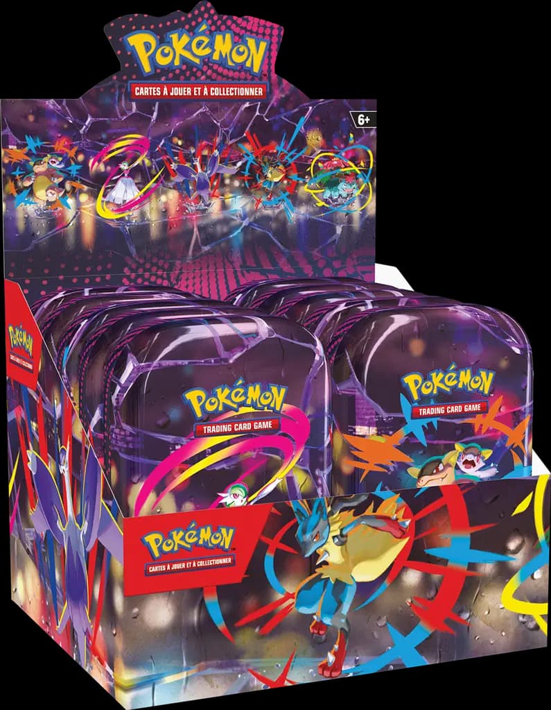 Mega Heroes Mini Tin Display