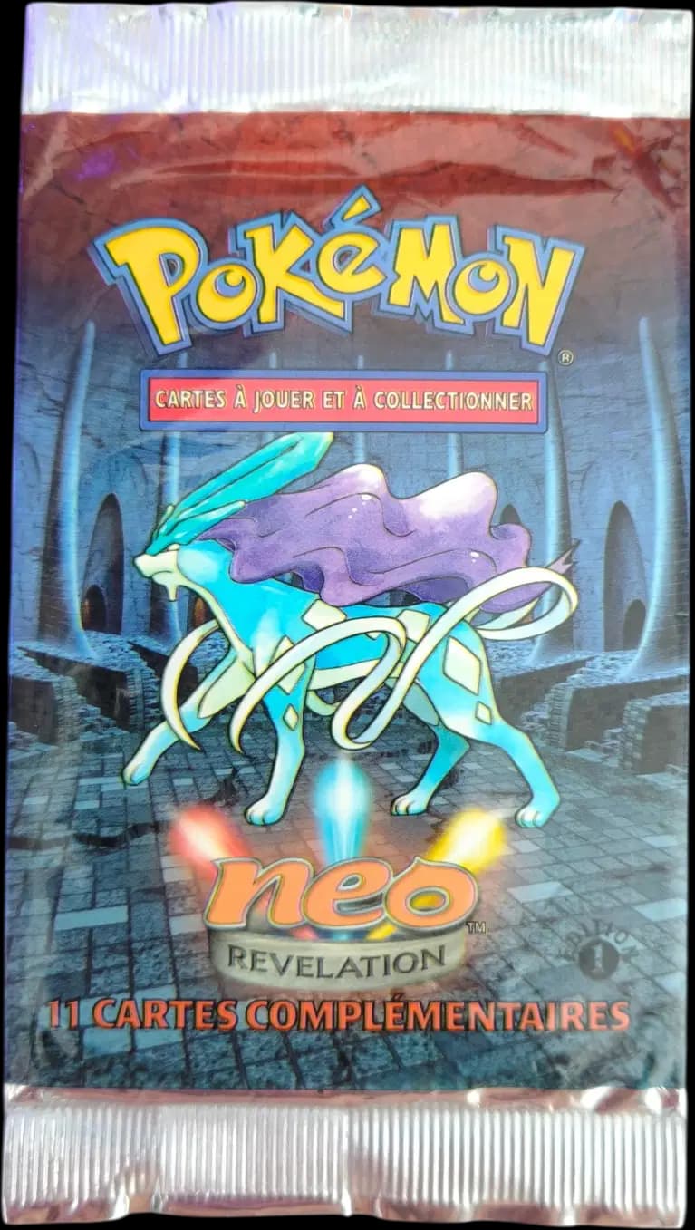 Neo Revelation Booster - Suicune - 1st Edition