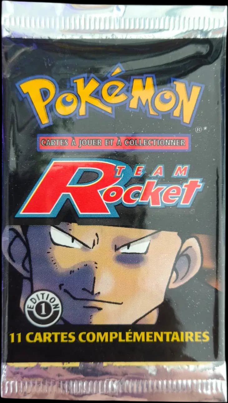 Team Rocket Booster - 1st Edition - Giovanni