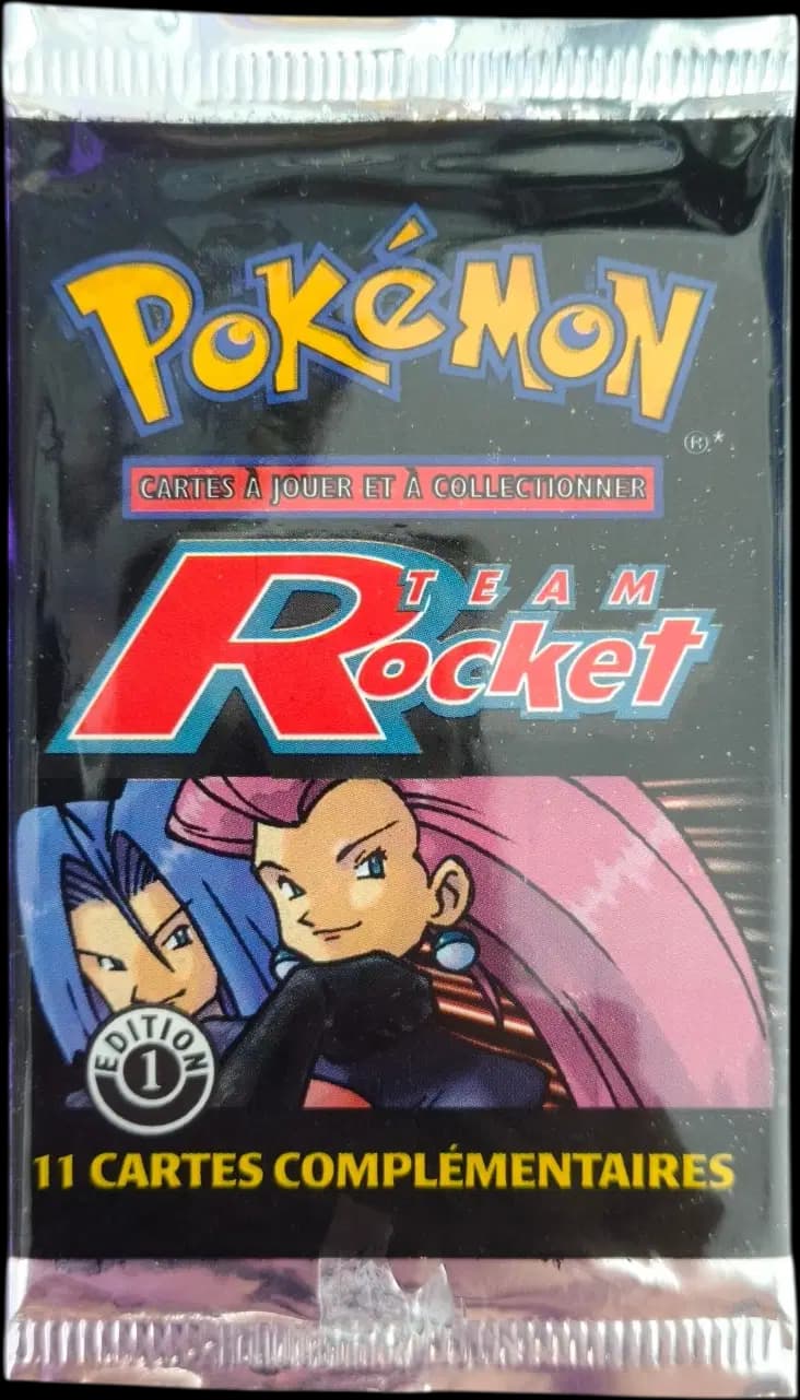 Team Rocket Booster - 1st Edition - Jessie & James