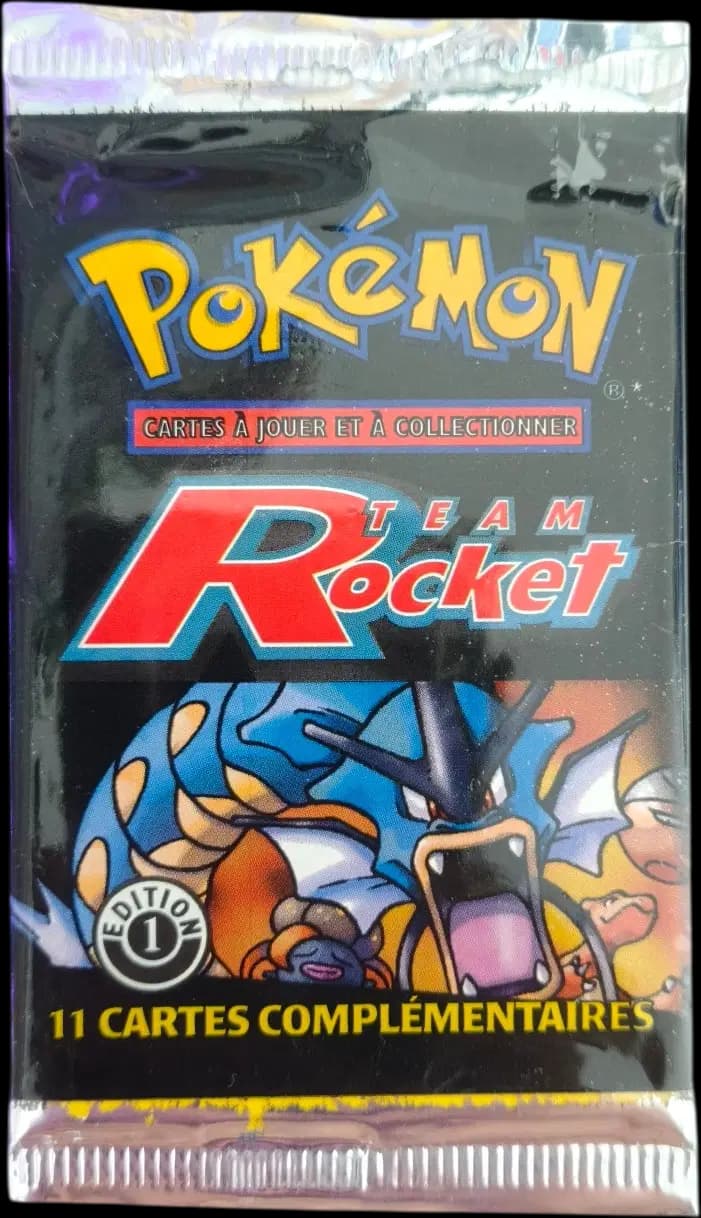 Team Rocket Booster - 1st Edition - Gyarados
