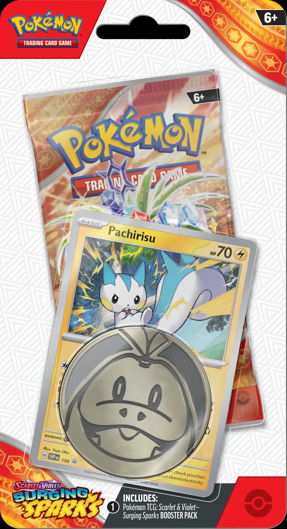 Surging Sparks - Pachirisu 1-Pack Blister