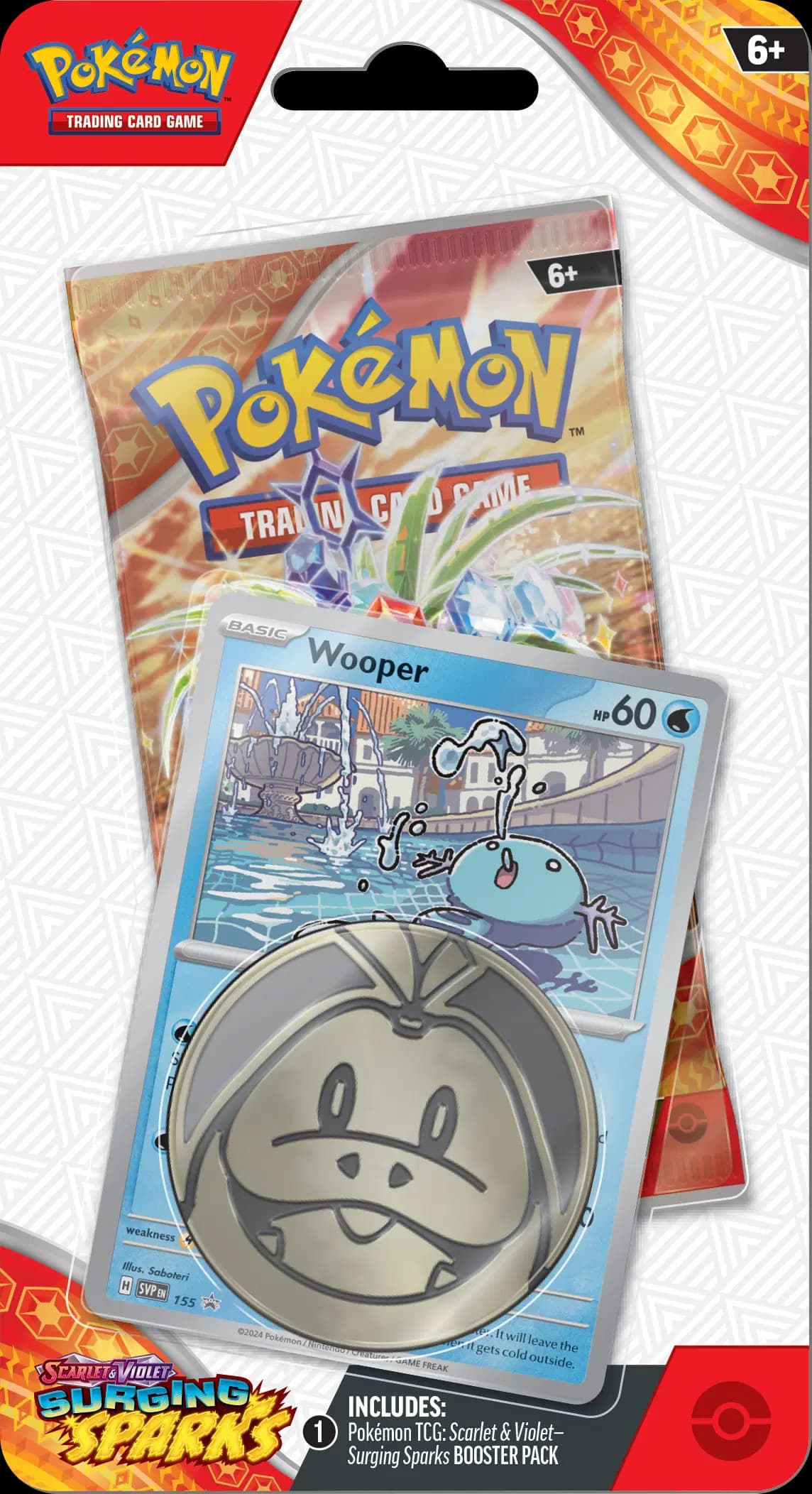 Surging Sparks - Wooper 1-Pack Blister