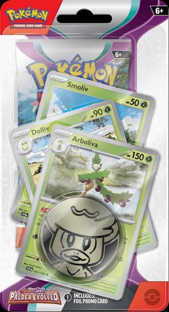 Paldea Evolved - Arboliva Premium Checklane Blister