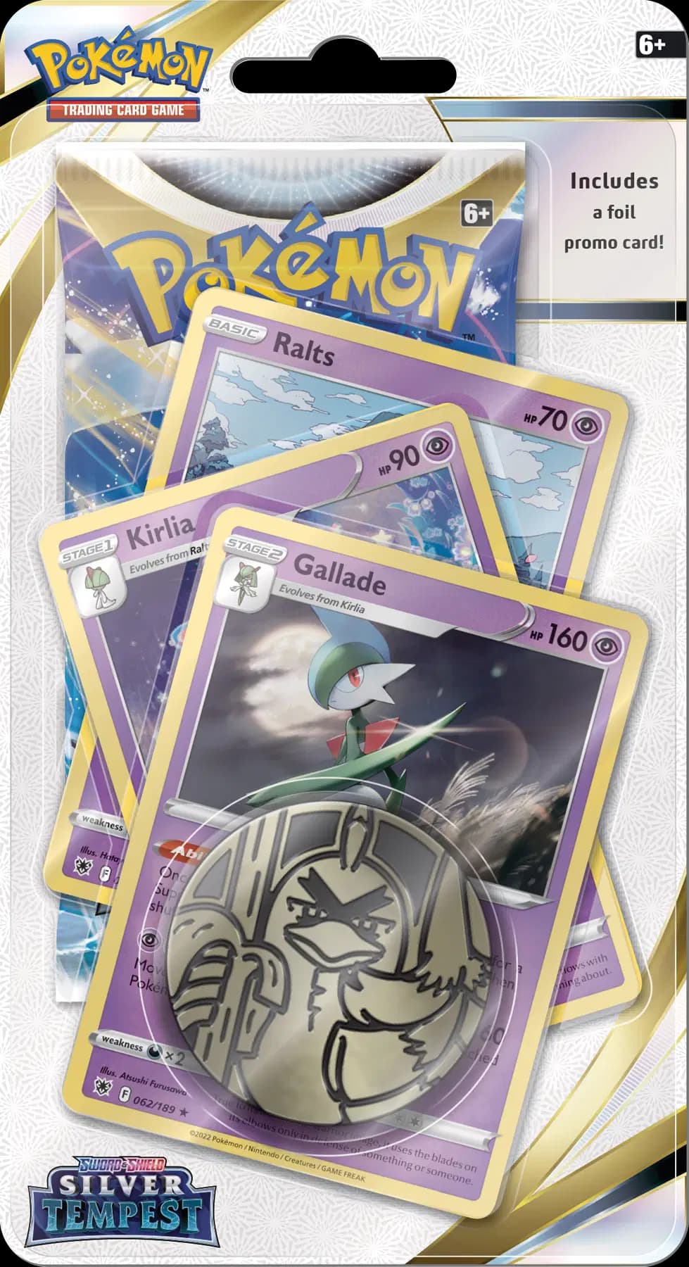 Silver Tempest - Gallade Premium Checklane Blister