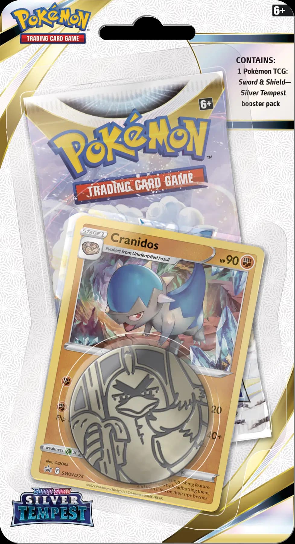 Silver Tempest - Cranidos 1-Pack Blister