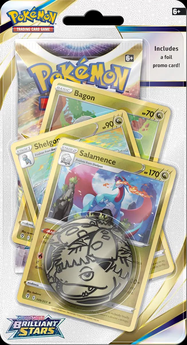 Brilliant Stars - Salamence Premium Checklane Blister
