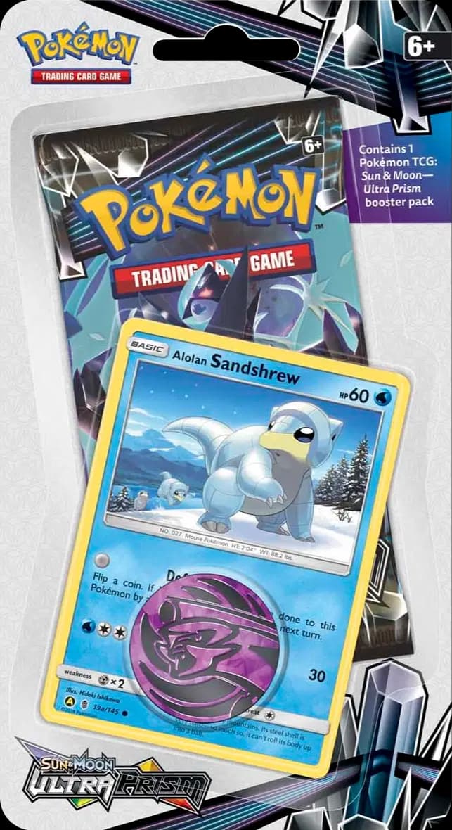 Ultra Prism - Alolan Sandshrew 1-Pack Blister
