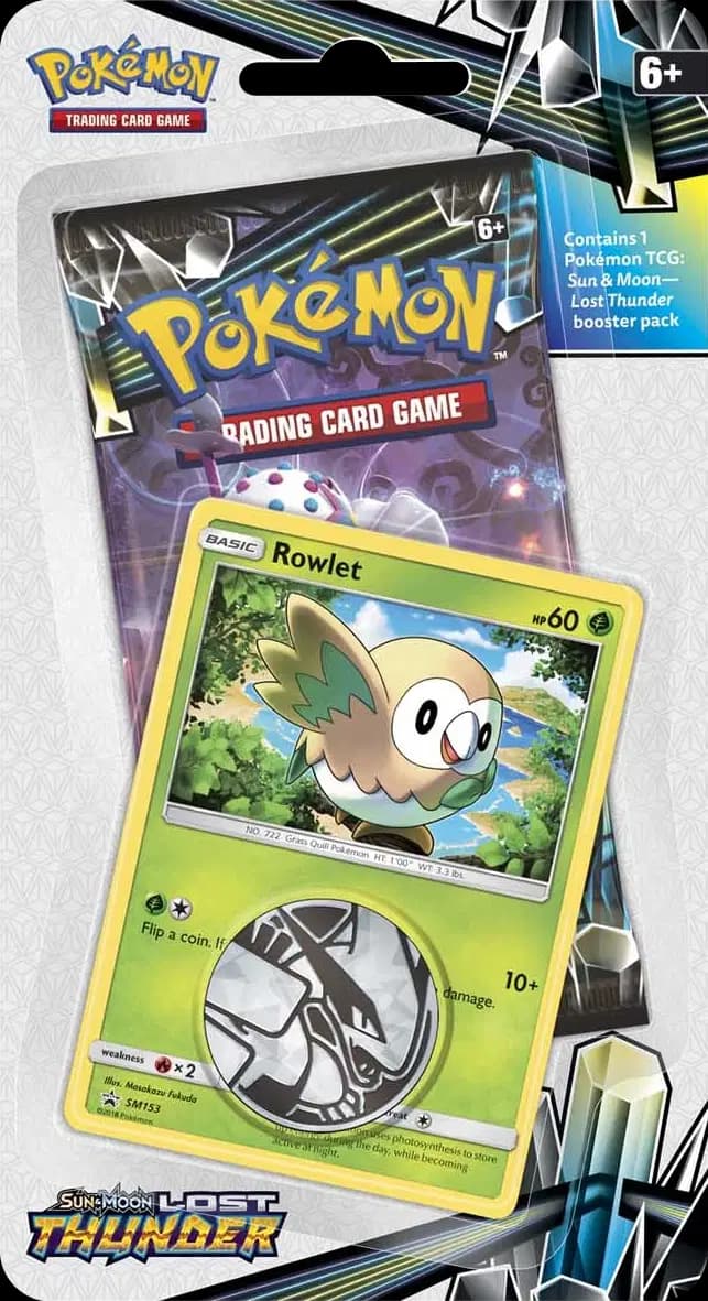 Lost Thunder - Rowlet 1-Pack Blister