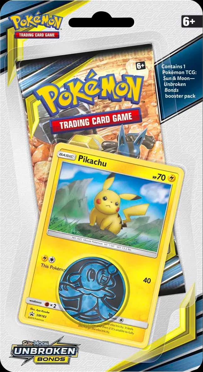 Unbroken Bonds - Pikachu 1-Pack Blister