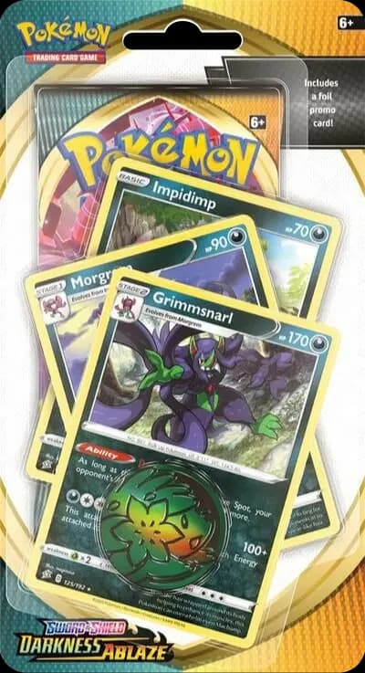 Darkness Ablaze - Grimmsnarl Premium Checklane Blister