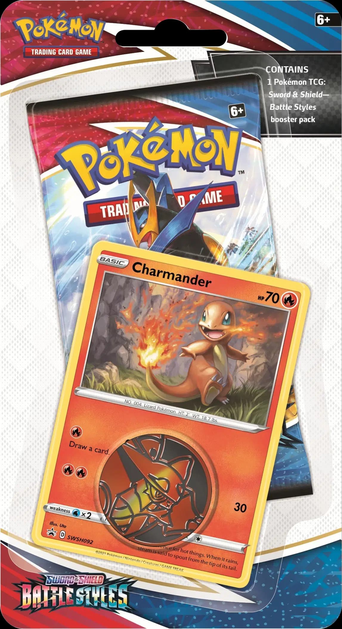 Battle Styles - Charmander 1-Pack Blister