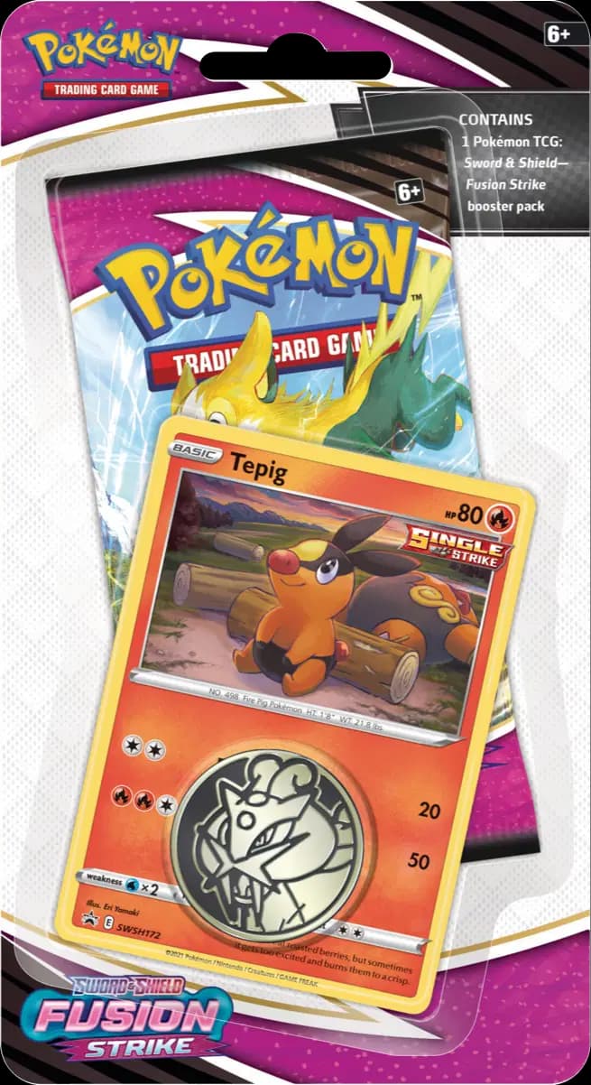 Fusion Strike - Tepig 1-Pack Blister
