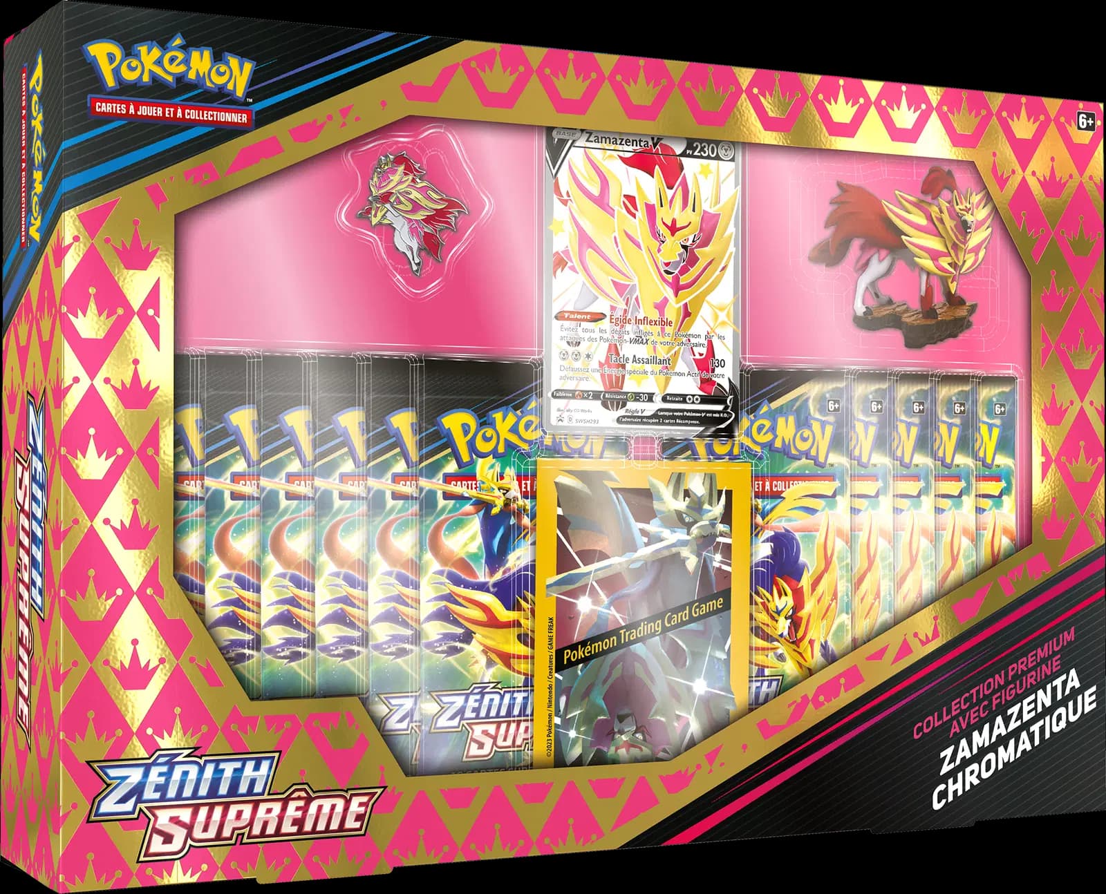 Crown Zenith Premium Figure Collection Shiny Zamazenta