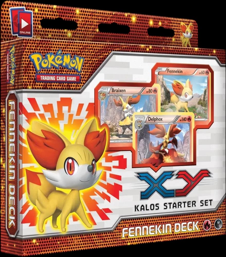 Fennekin Kalos Starter Set Deluxe Deck