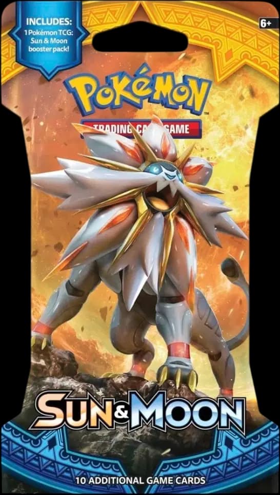 Sun & Moon Booster - Solgaleo Blister 🇺🇸