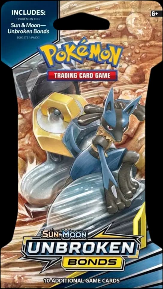 Unbroken Bonds Booster - Lucario & Melmetal Blister 🇺🇸