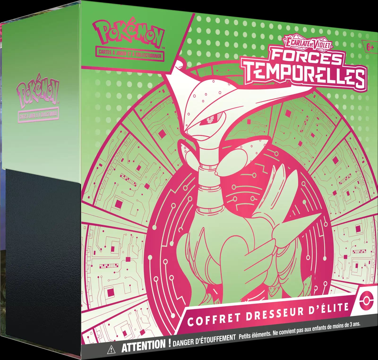 Scarlet & Violet - Temporal Forces Elite Trainer Box - Iron Leaves