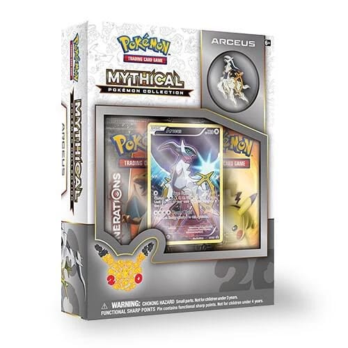 Mythical Pokemon Collection Box [Arceus]